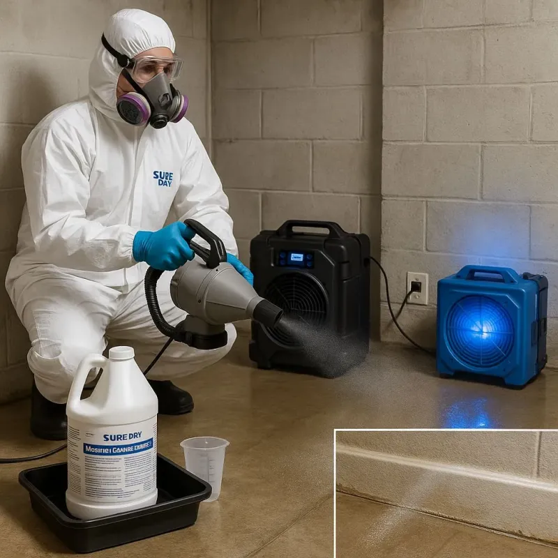 Sanitization and Odor Removal process in Lincoln Park, CO