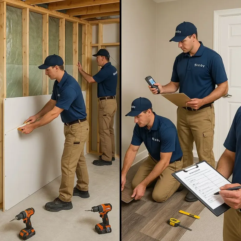 Repairs and Reconstruction process in Lincoln Park, CO